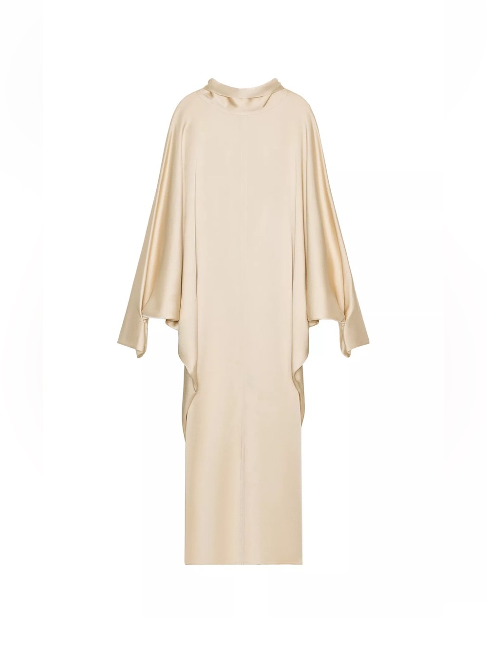 Limited edition ZW collection Soft Gold Satin Caftan Dress